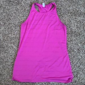 Athleta high neck mesh chi tank size M